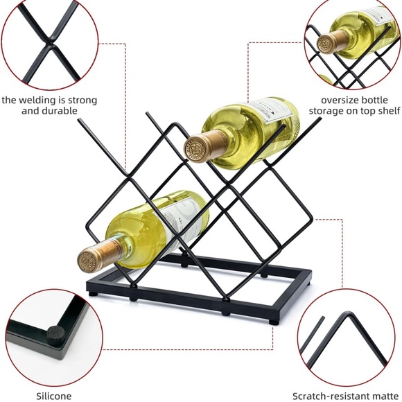 Small wine racks 5 bottles - Picture 5 of 6